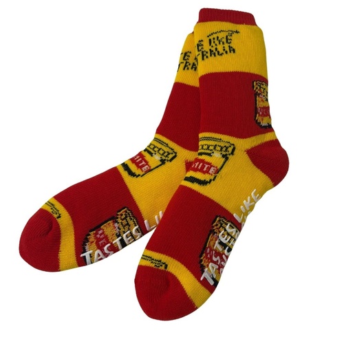 Vegemite Slipper Socks