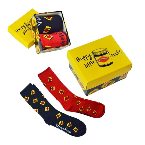 Vegemite Socks - Pk of 2