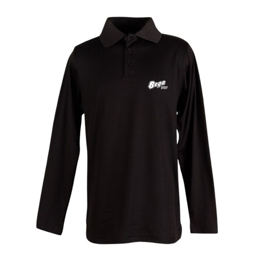 Mens Victory Long Sleeve Polo