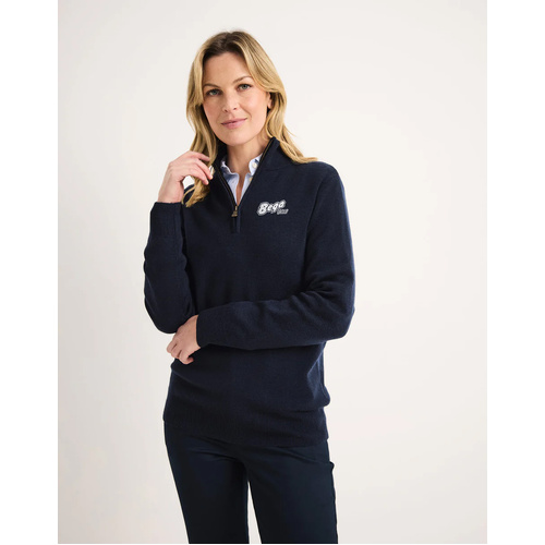 Ladies RB Sellars Peppin Half Zip Jumper 